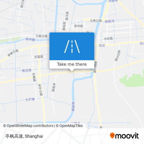 亭枫高速 map