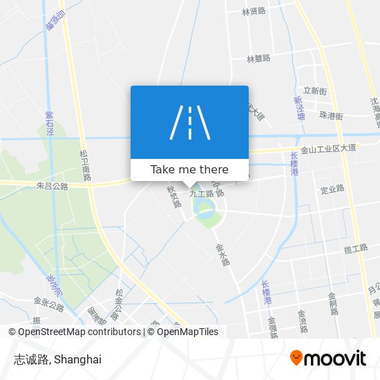 志诚路 map