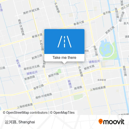 运河路 map