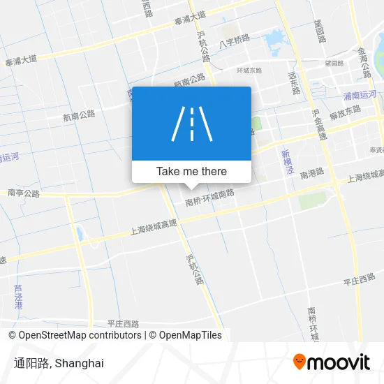 通阳路 map