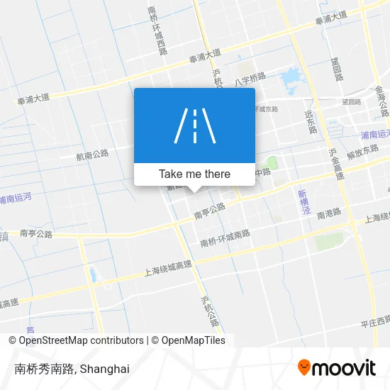南桥秀南路 map