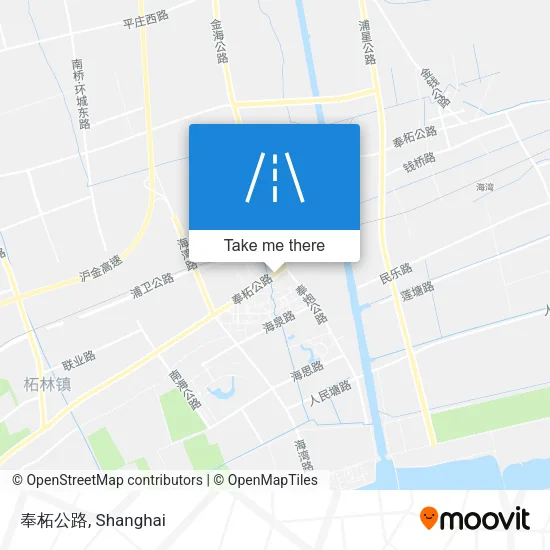 奉柘公路 map