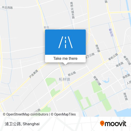 浦卫公路 map