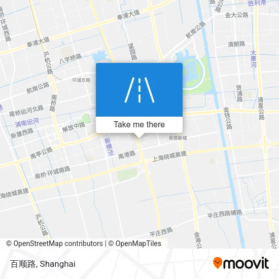 百顺路 map