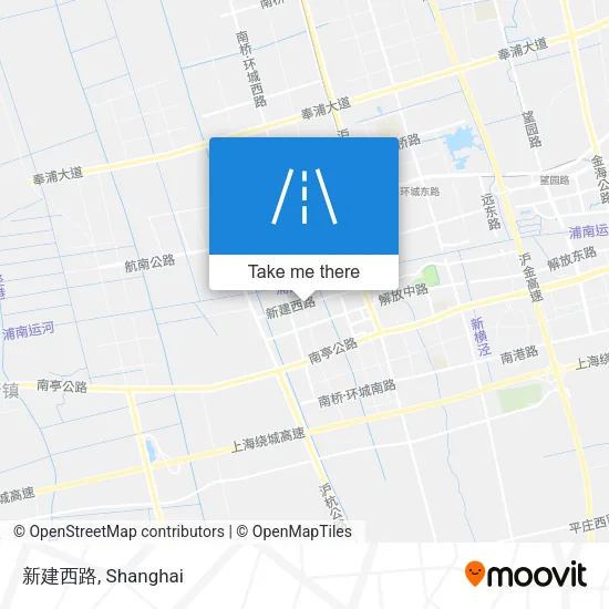 新建西路 map
