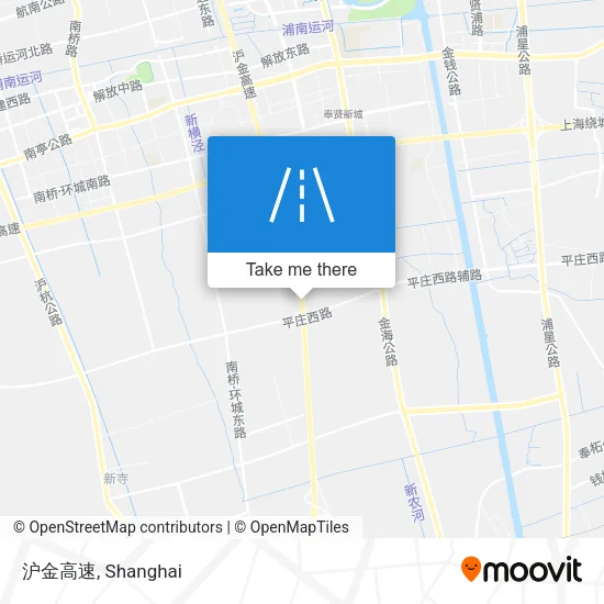 沪金高速 map