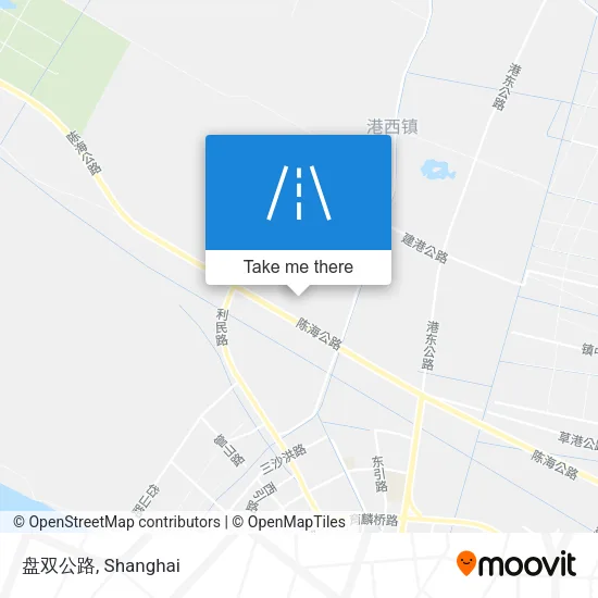 盘双公路 map