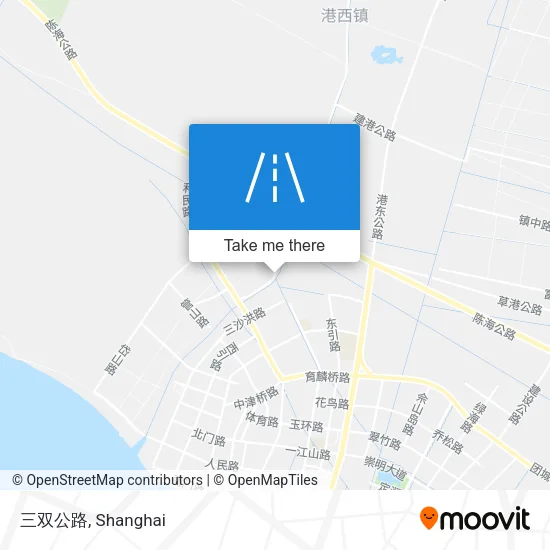 三双公路 map