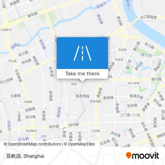 晨帆路 map