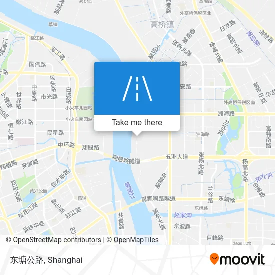 东塘公路 map