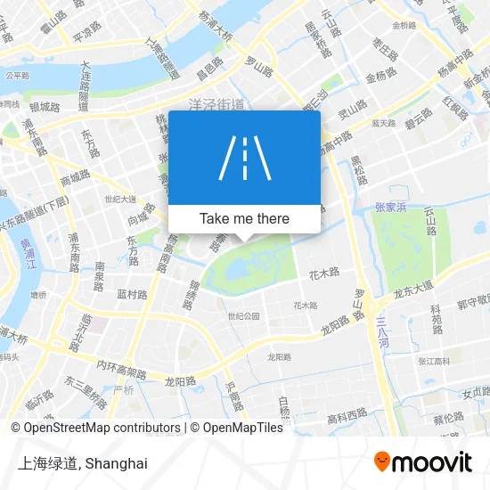 上海绿道 map