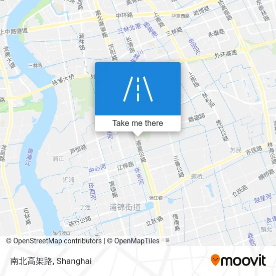 南北高架路 map