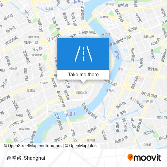 瞿溪路 map