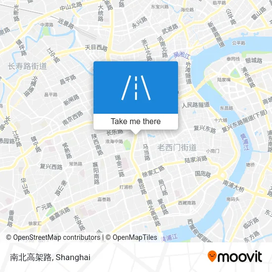 南北高架路 map
