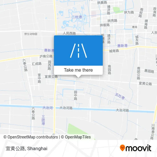 宣黄公路 map