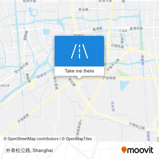 外青松公路 map