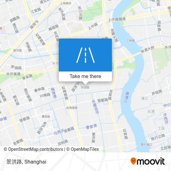 景洪路 map