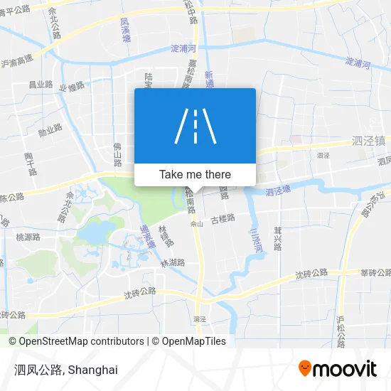 泗凤公路 map