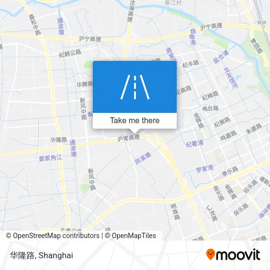 华隆路 map