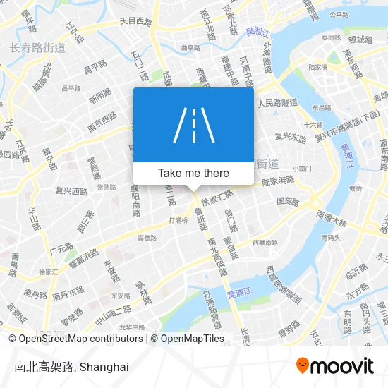 南北高架路 map