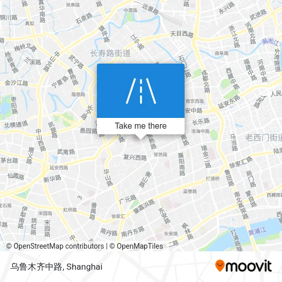 乌鲁木齐中路 map