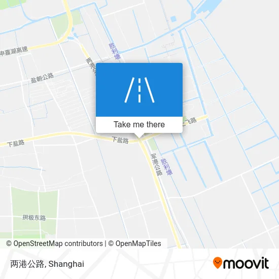 两港公路 map