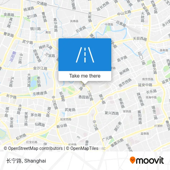 长宁路 map