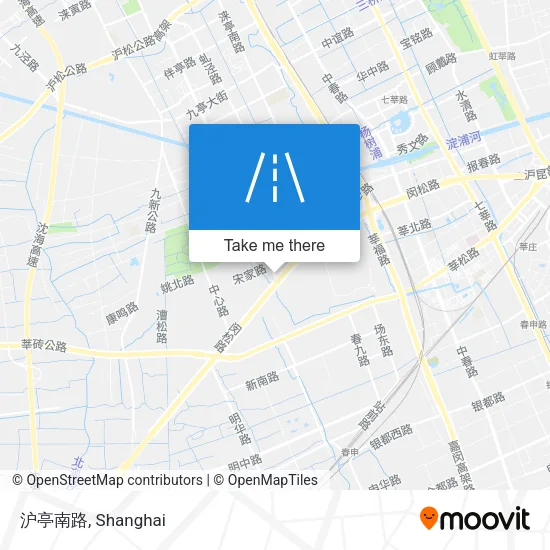 沪亭南路 map