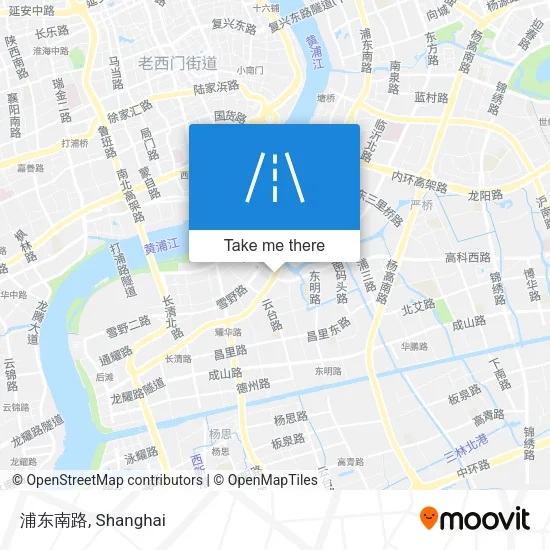 浦东南路 map