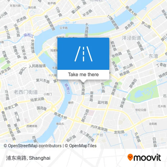 浦东南路 map