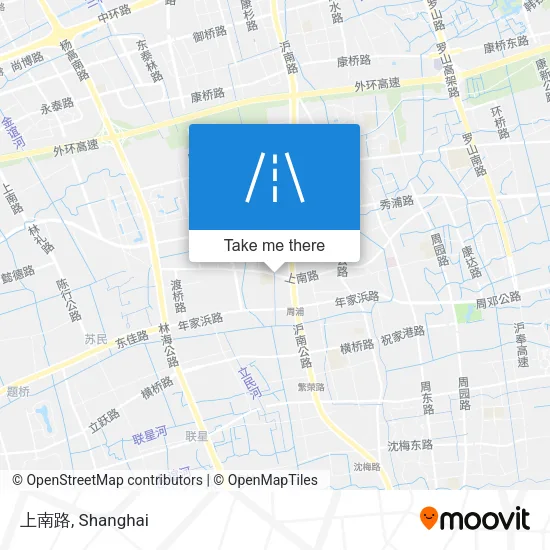 上南路 map