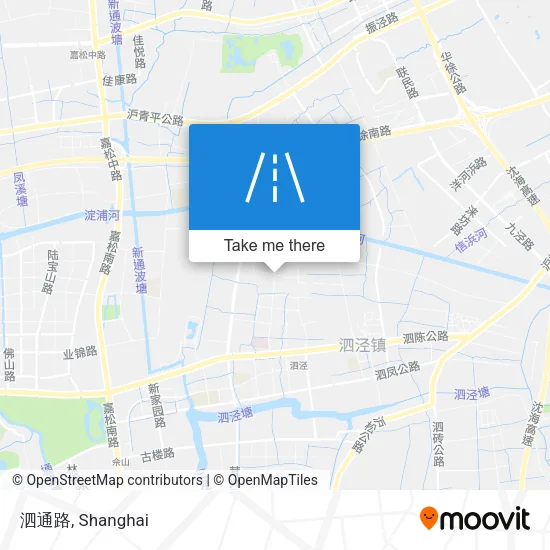 泗通路 map