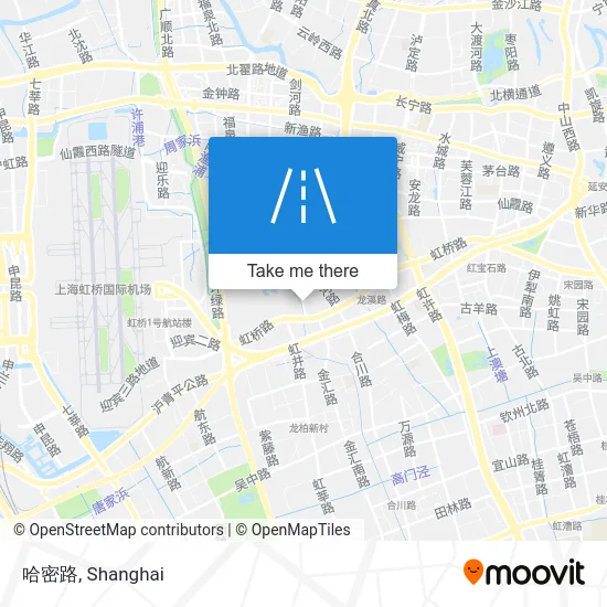 哈密路 map