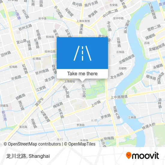 龙川北路 map