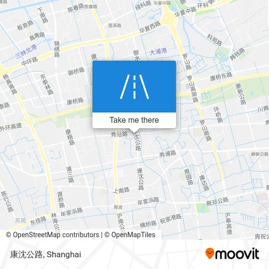 康沈公路 map
