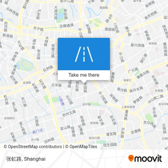 张虹路 map