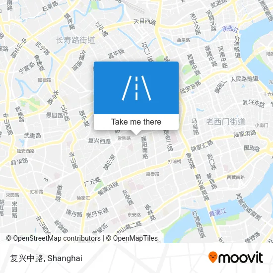 复兴中路 map