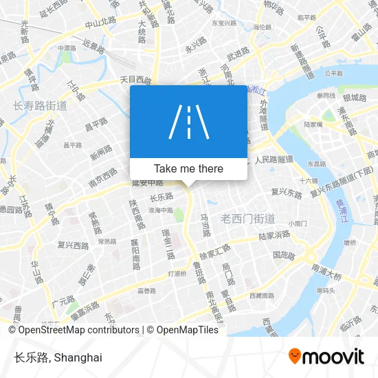 长乐路 map
