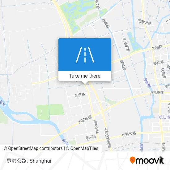 昆港公路 map