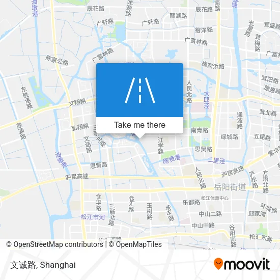 文诚路 map