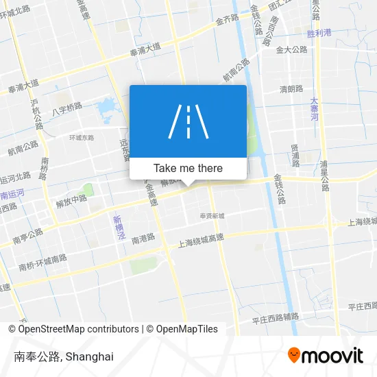 南奉公路 map