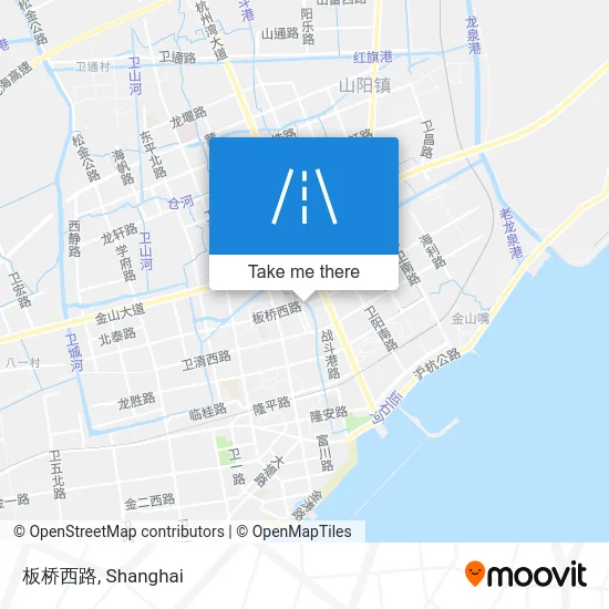 板桥西路 map