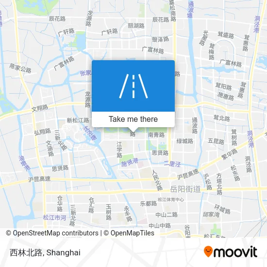 西林北路 map