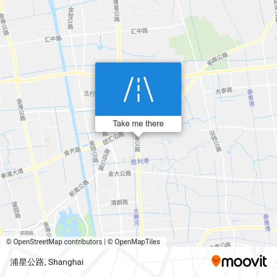 浦星公路 map