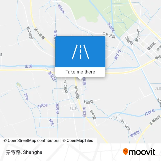 秦弯路 map