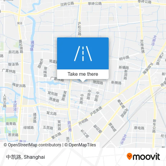 中凯路 map