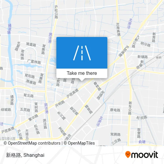 新格路 map