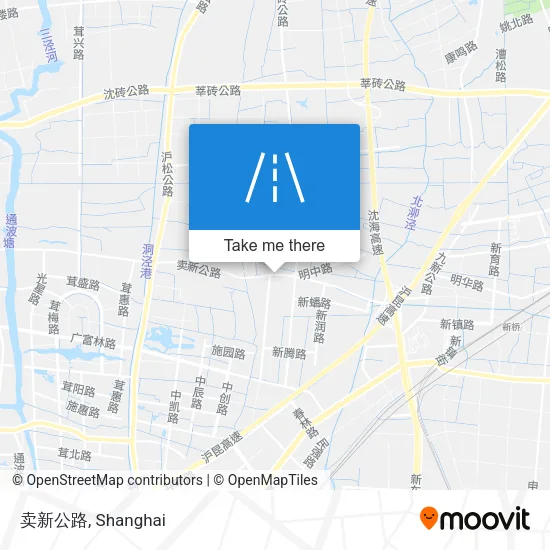 卖新公路 map