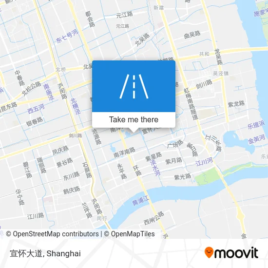宣怀大道 map