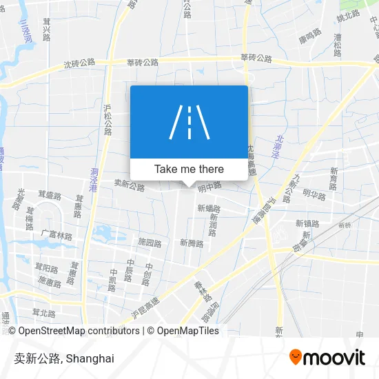卖新公路 map